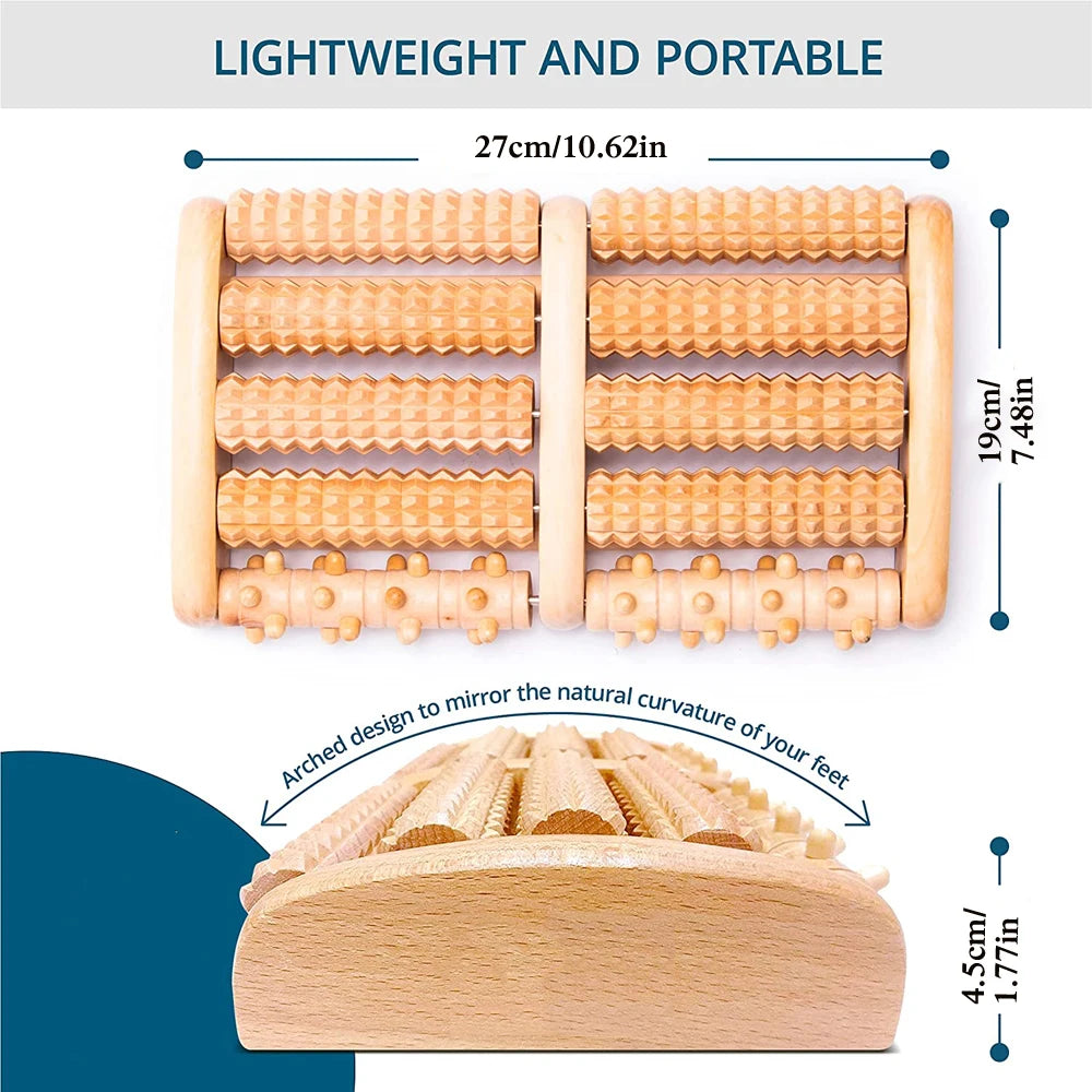 Foot Roller for Plantar Fasciitis Relief, Foot Massager for Neuropathy & Boosts Circulation, Heel Spur & Arch Pain Relaxation